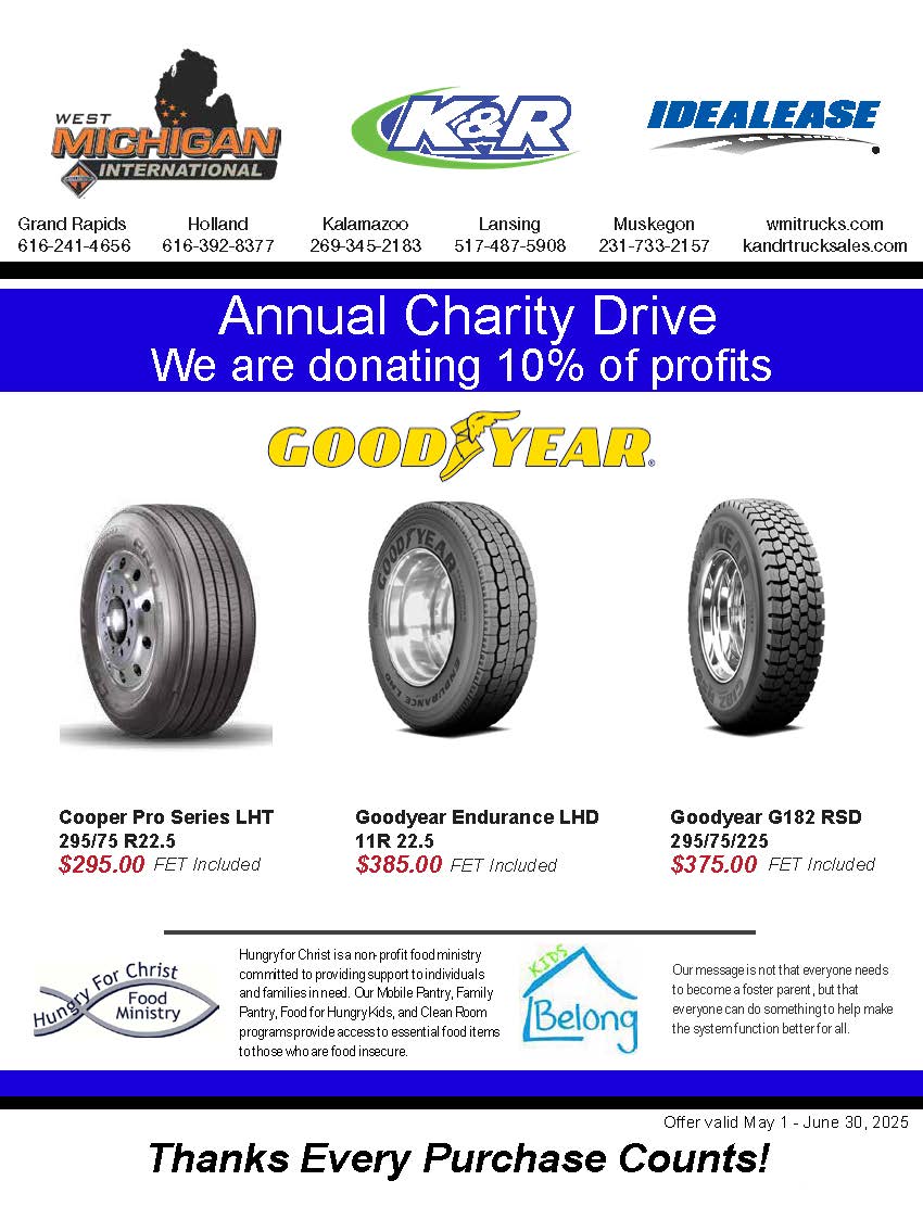 Annual Charity Drive: Give Back with Goodyear