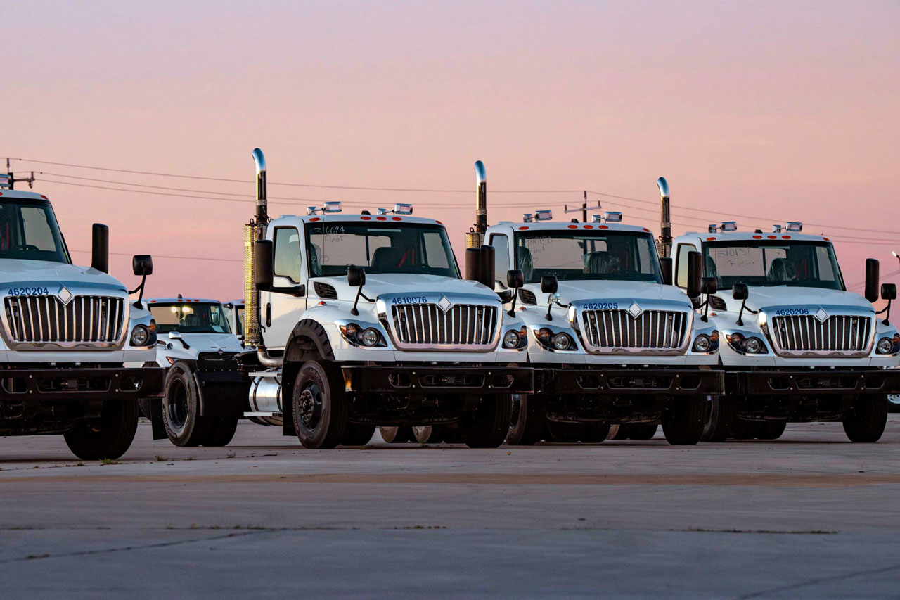 Fleet Of Trucks Fleet Of Trucks