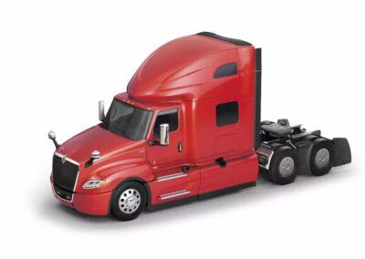 International Lt Red Truck Aeroupdates Gray Background Rh