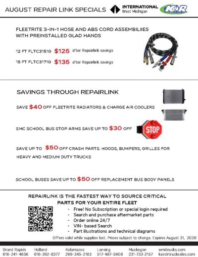 Repair Link Specials