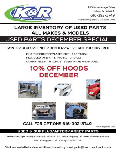Used Parts Specials