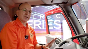 inside cab